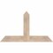 Ekena Millwork Portland Smooth Timber Gable Bracket, Douglas Fir, 48"W x 28"H x 1 1/2"D x 5 1/2"F, 14/12 Pitch GBW048X28X0206POR00SDF - alternate 1
